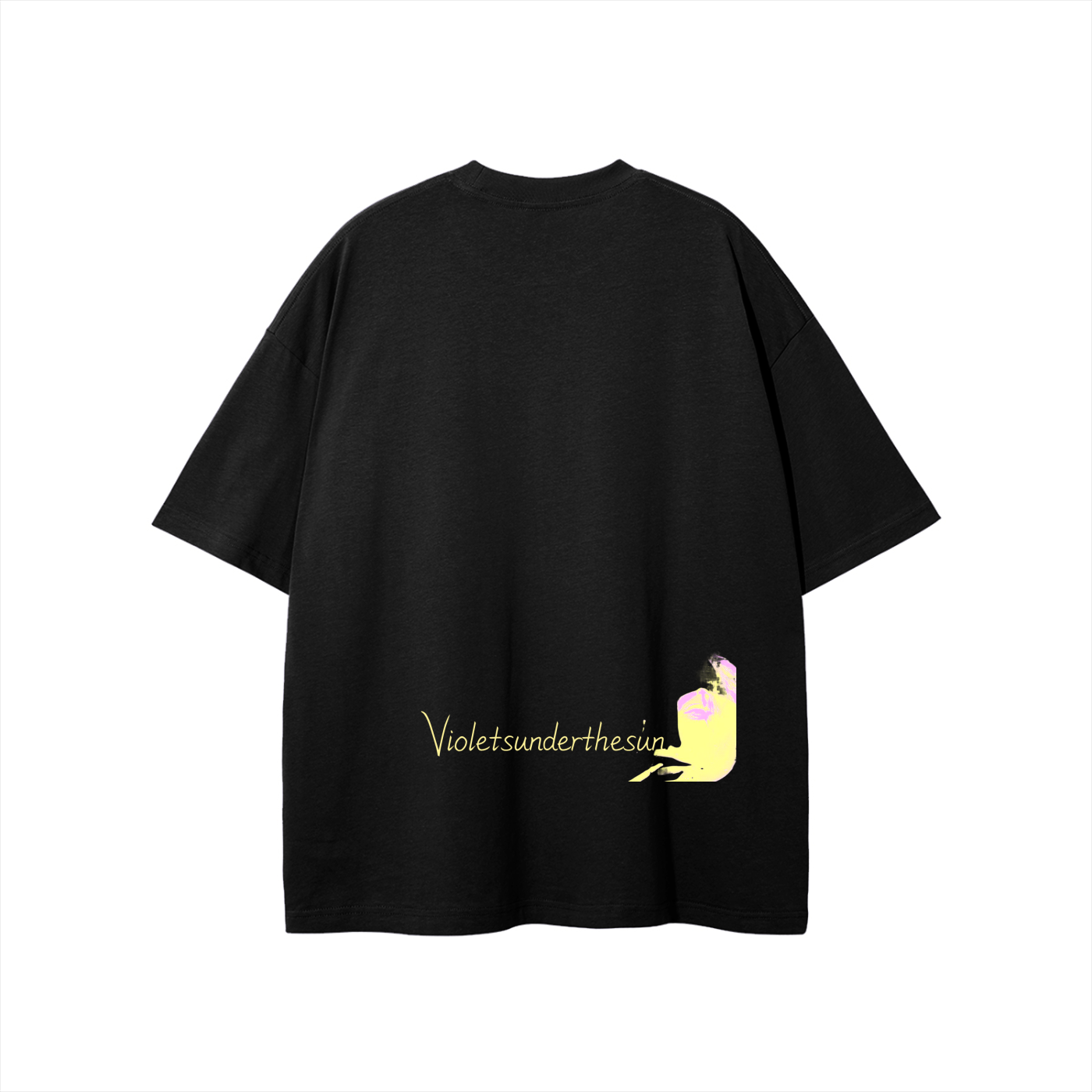 "Help Me Get Home" Violetsunderthesun Black Band Unisex T-shirt